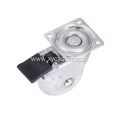 2inch PU Transparent Office Chair caster wheel brake